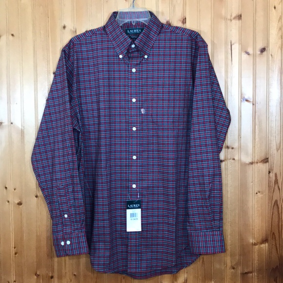 Lauren Ralph Lauren Other - NWT Ralph Lauren Red & Green Plaid Button Shirt